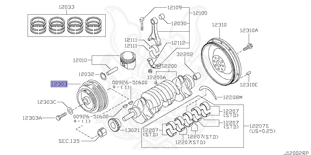 Nissan - Silvia - S15 - 1999 - SEDAN - HARDTOP(K) - MANUAL TRANS 5-SPEED(MT.F5) - TWO WHEELS STEERING(2WS) - SR20DE