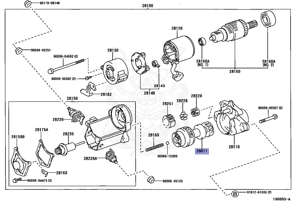 28011-74060 - Toyota - Clutch Sub-assy, Starter - Nengun Performance 28011-74060 - Toyota - Clutch Sub-assy, Starter - Nengun Performance