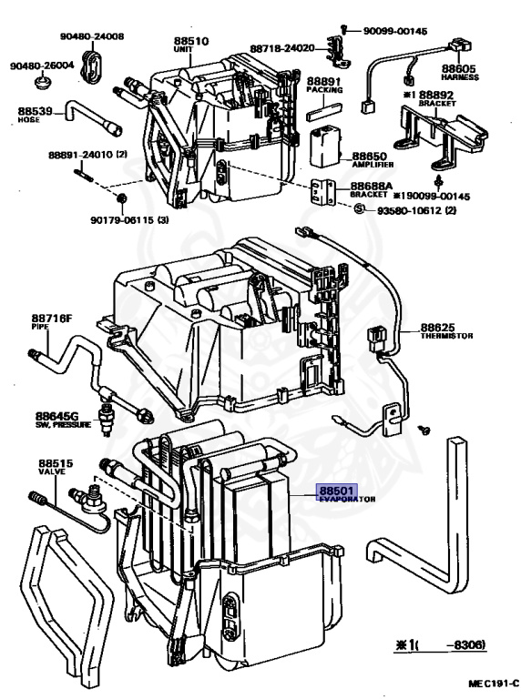 Toyota - Tercel - AL21 - 1982 - VS TYPE - 4 DOOR - Manual - 3AHU