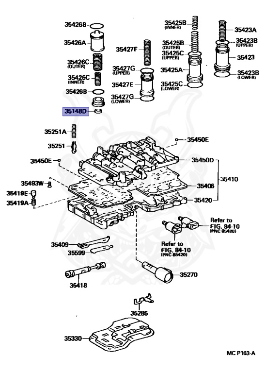35148-16010 - Toyota - Gasket (for C-o Accumulator Piston