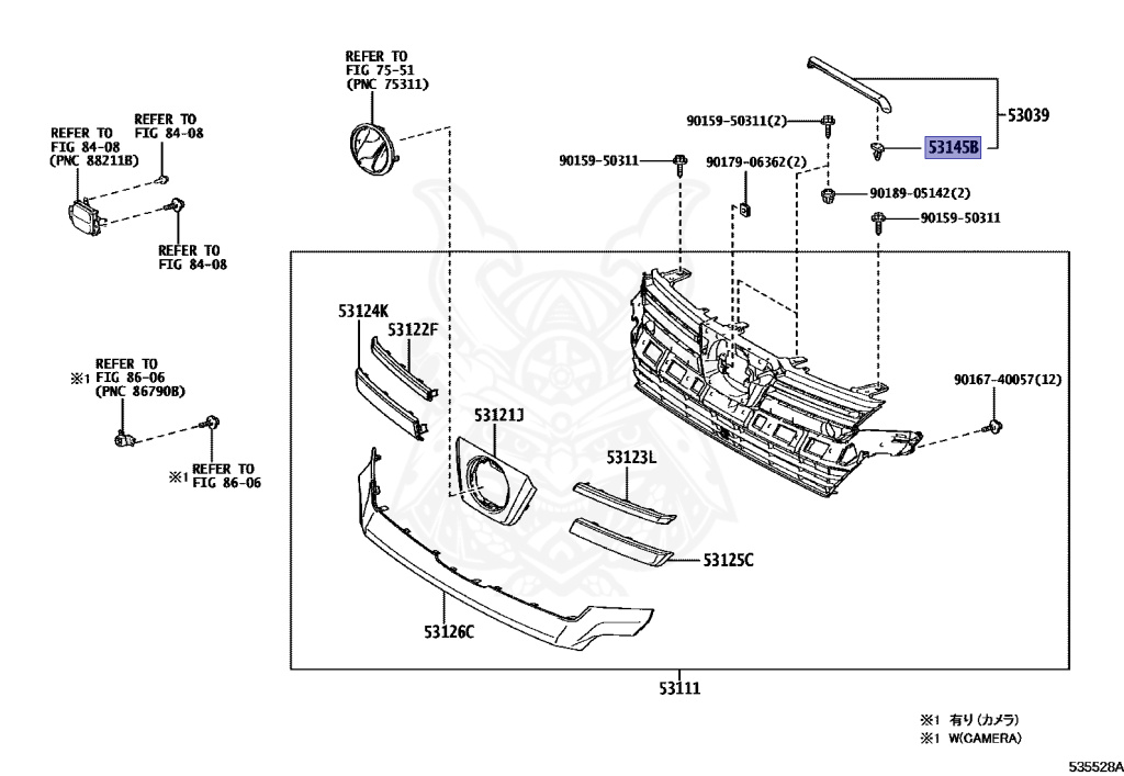 53145-60030 - Toyota - Clip - Nengun Performance