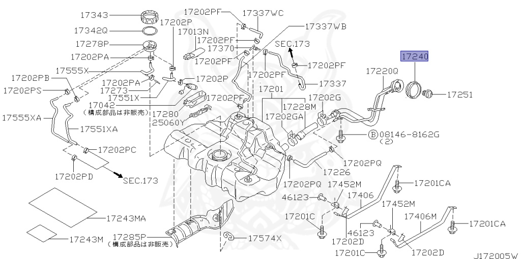 Nissan - Bluebird - U14 - 2000 - SSS TYPE - SEDAN(S) - 2 WHEEL DRIVE(2WD) - MANUAL TRANS 5-SPEED(MT.F5) - QG18DE