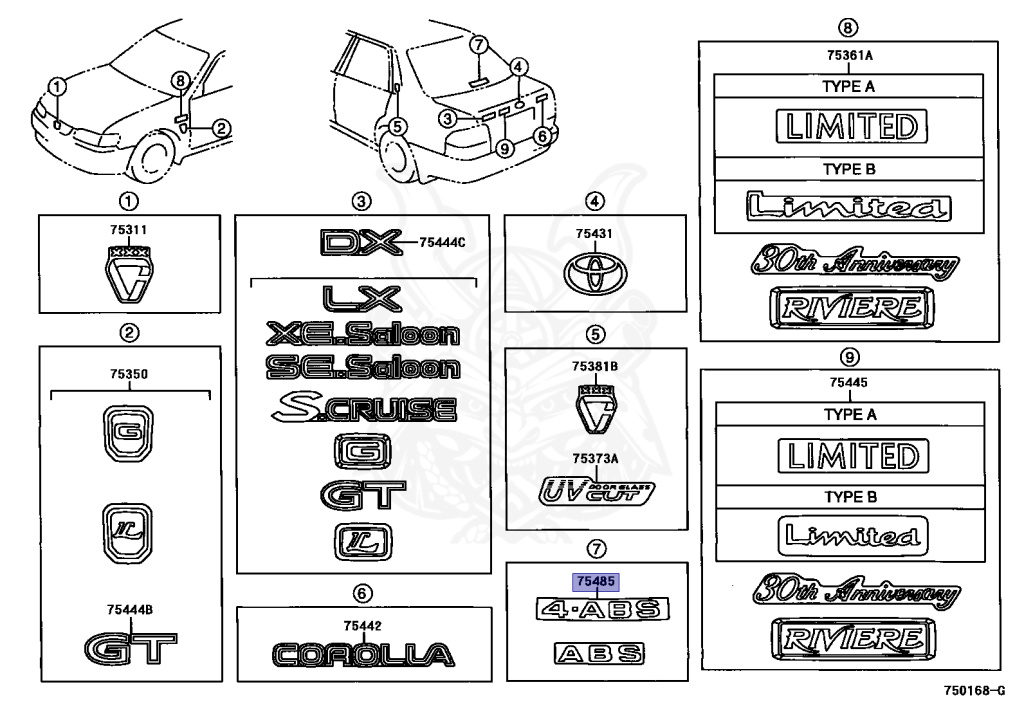 Toyota - Corolla - AE110 - 1999 - DX TYPE - SEDAN - Automatic - 5AFE
