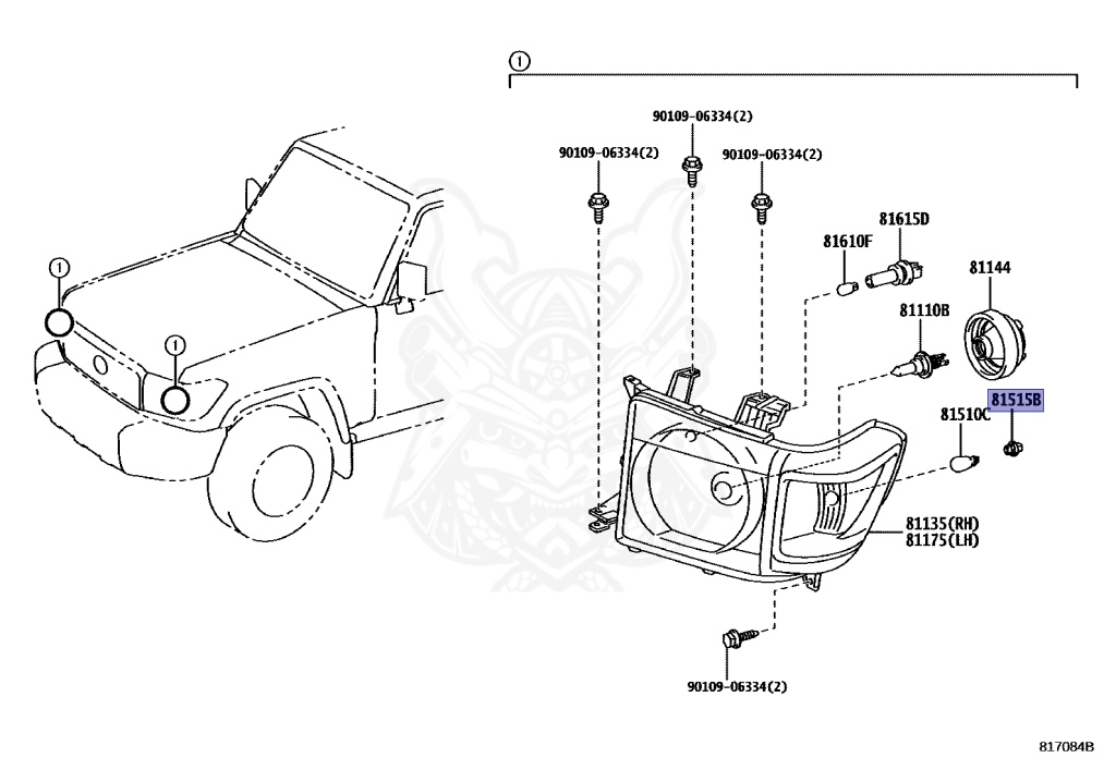 Toyota - Land Cruiser - GRJ76K - 2015 - LX TYPE - 4-DOOR - Manual - 1GRFE