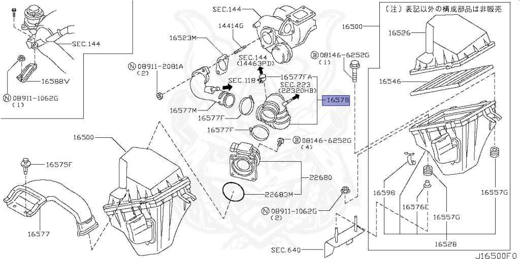 Nissan - Silvia - S15 - 2002 - SPEC R - HARDTOP(K) - AUTOMATIC-FLOOR SHIFT(AT.F4) - TWO WHEELS STEERING(2WS) - SR20DET