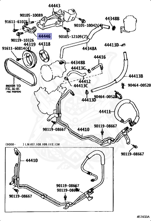 Toyota - Hilux - LN106 - 1992 - DLX TYPE - REGULAR CAB - Manual - 3L