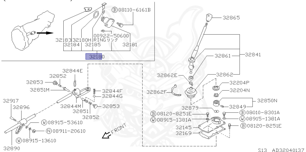 Nissan - Silvia - S13 - 1991 - K'S - HARDTOP(K) - MANUAL TRANSMISSION(MT) - TWO WHEELS STEERING(2WS) - SR20DT