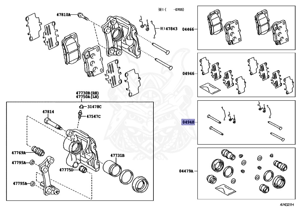 Toyota - Mark X - GRX120 - 2007 - 250G TYPE - SEDAN - Automatic - 4GRFSE