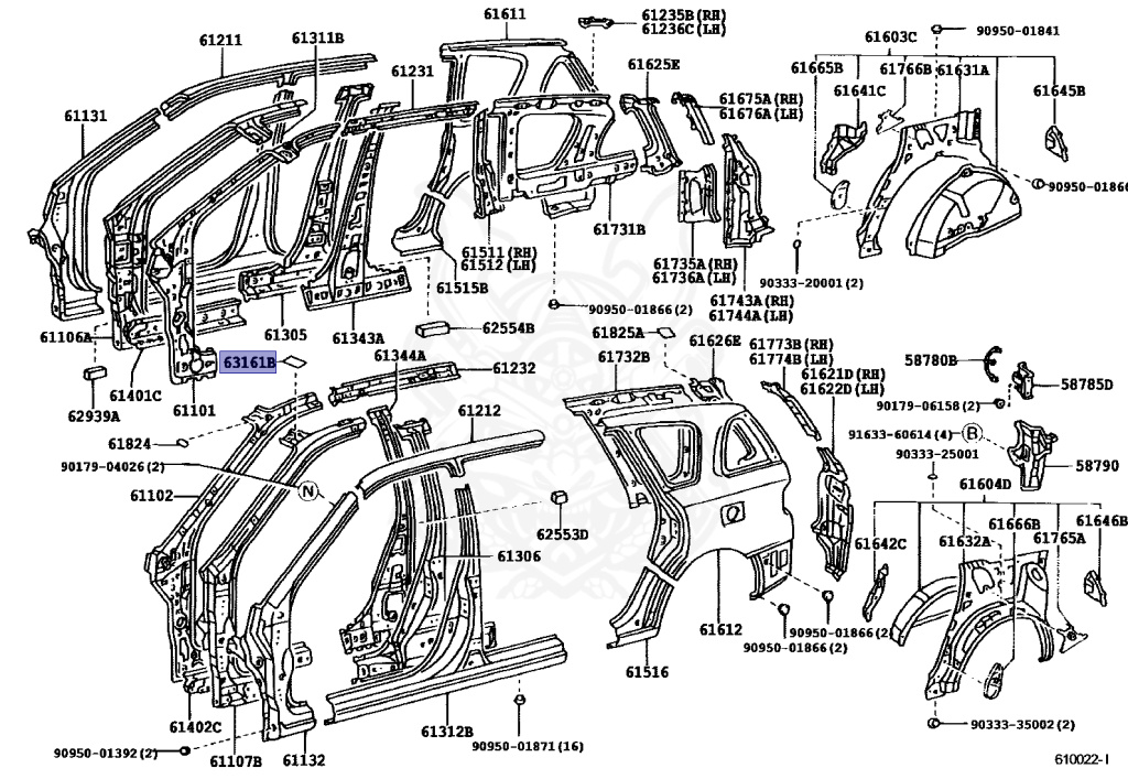 Toyota - Ipsum - SXM10G - 1997 - AERO TOURING TYPE - Automatic - 3SFE