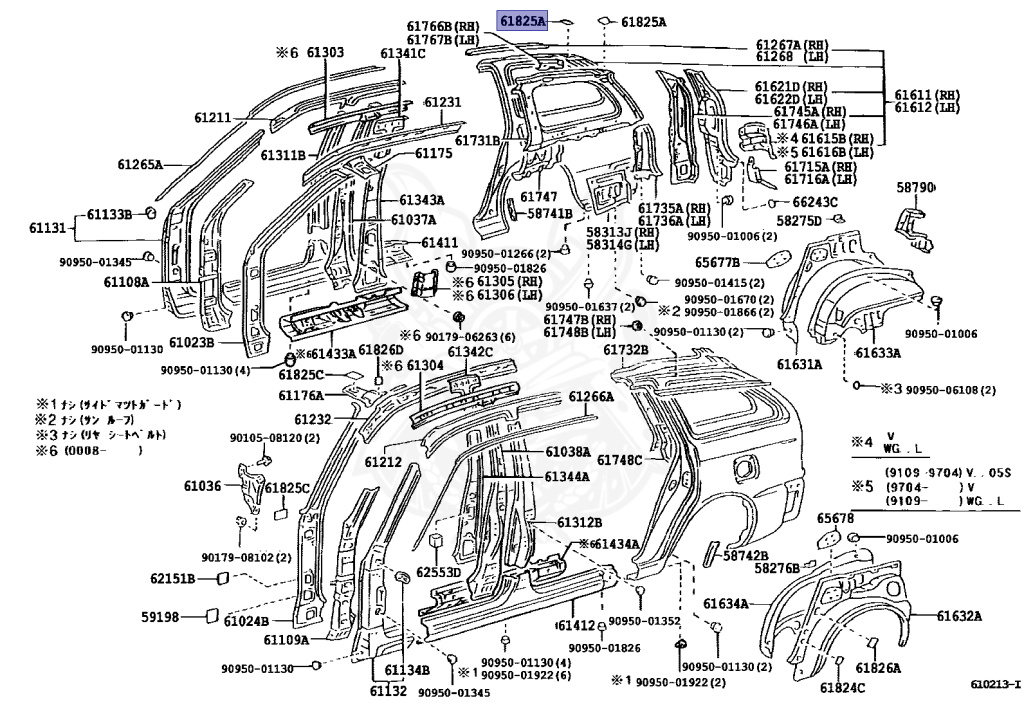 Toyota - Corolla - AE100G - 1991 - G TOURING TYPE - WAGON - Automatic - 5AFE