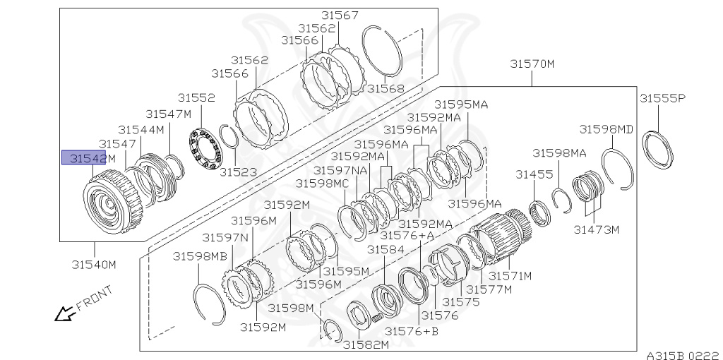 Nissan - Pathfinder - R50 - 1999 - XE TYPE - WAGON(W) - 2 WHEEL DRIVE(2WD) - AUTOMATIC TRANSMISSION(AT) - VG33E