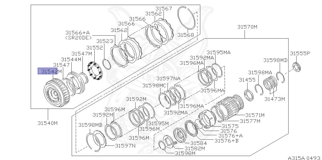 Nissan - Silvia - S15 - 2000 - SPEC S - HARDTOP(K) - AUTOMATIC-FLOOR SHIFT(AT.F4) - TWO WHEELS STEERING(2WS) - SR20DE
