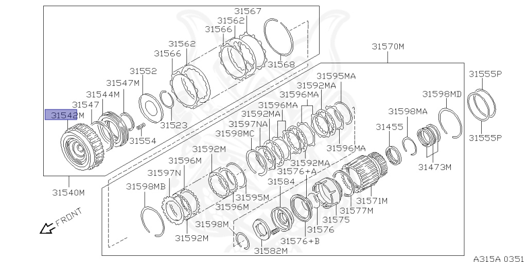 Nissan - Pathfinder - R50 - 1995 - LE GRADE - WAGON(W) - 4 WHEEL DRIVE(4WD) - AUTOMATIC TRANSMISSION(AT) - TD27TI