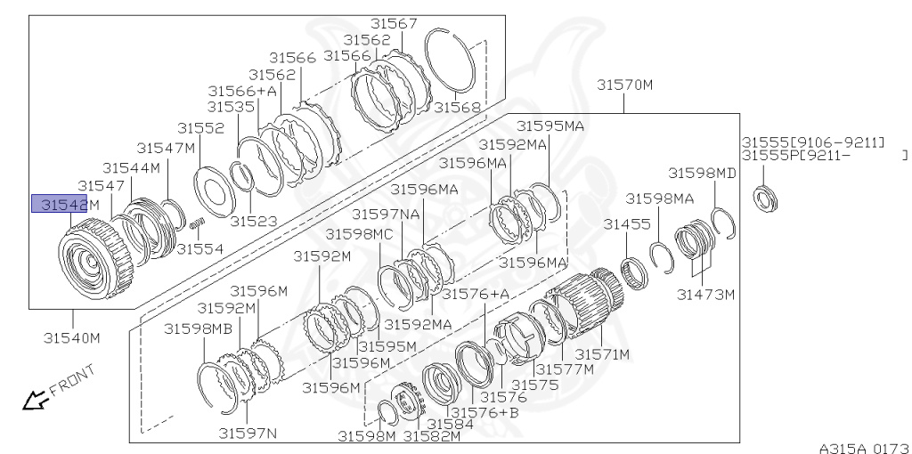 Nissan - Serena - C23 - 1994 - L TYPE - 4 door cargo (4DV) - 2 WHEEL DRIVE(2WD) - AUTOMATIC TRANSMISSION(AT) - CD20