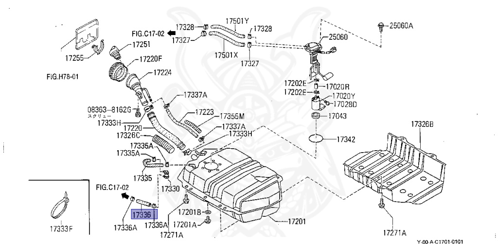 Nissan - Safari - Y60 - 1996 - GR TYPE - Wagon Standard Roof (W/LR) - AUTOMATIC TRANSMISSION(AT) - TB42E