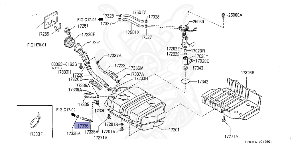 Nissan - Safari - Y60 - 1996 - KR - Wagon High Roof (W/HR) - AUTOMATIC TRANSMISSION(AT) - TB42E