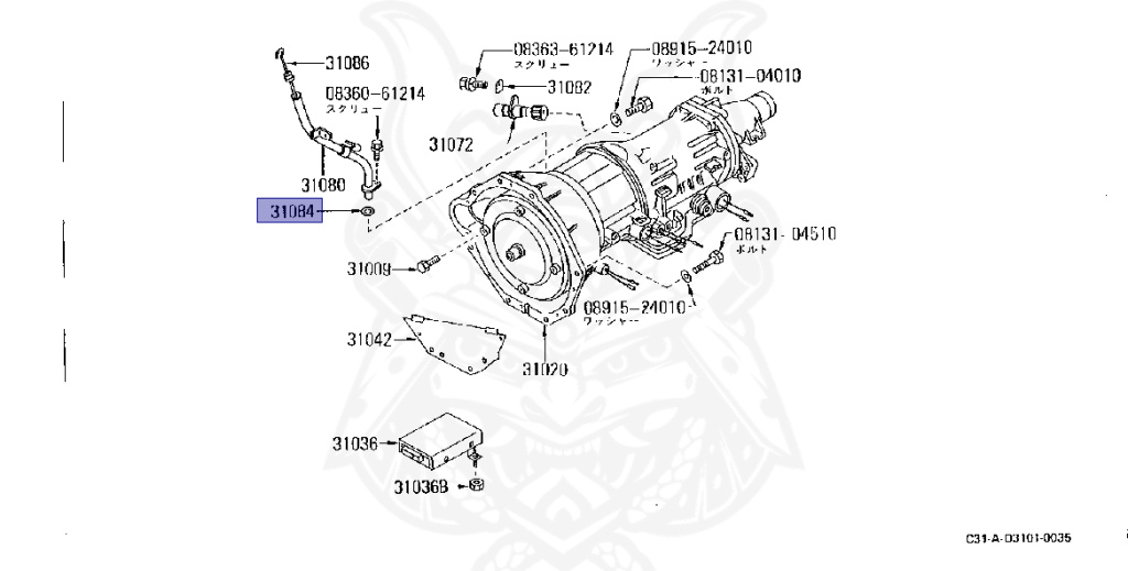 るん 31084-20300 - Nissan - Seal, O-Ring - Nengun Performance