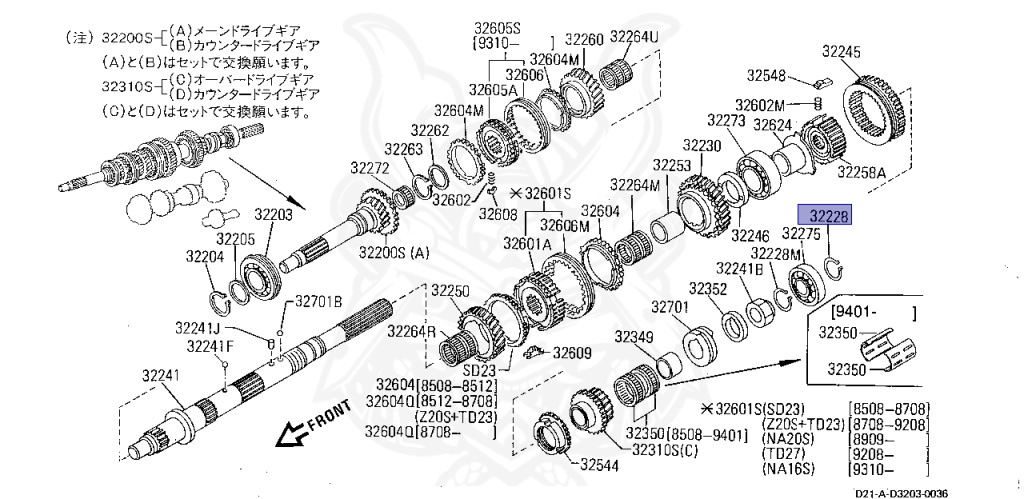 Nissan - Datsun Pickup - D21 - 1996 - DELUXE TYPE - 2 WHEEL DRIVE(2WD) - MANUAL TRANSMISSION(MT) - NA20S