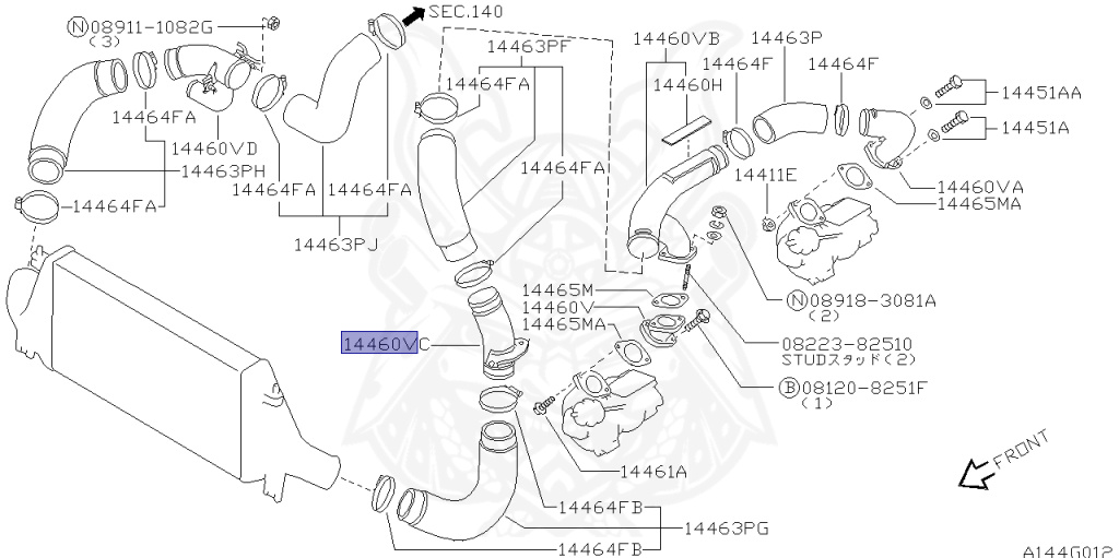 Nissan - Skyline GT-R - BNR34 - 2000 - GTR TYPE - 2-door hardtop (2K) - MANUAL MISSION 6-SPEED(MT.F6) - Hi-Cas 4-Link (HI.4WD) - RB26DETT