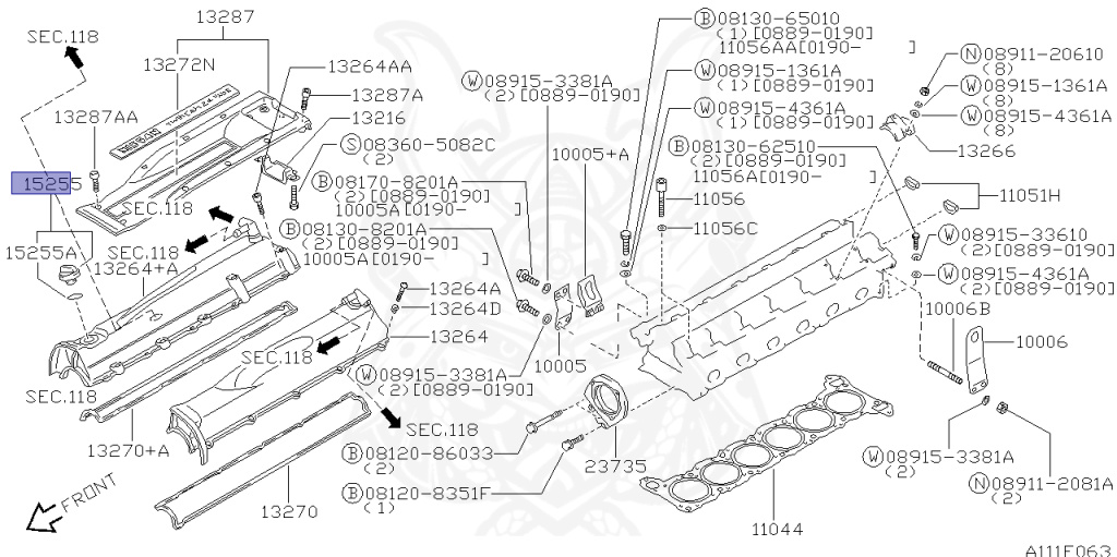 15255-D5500 - Nissan - Cap Assembly, Oil Fliler - Nengun Performance