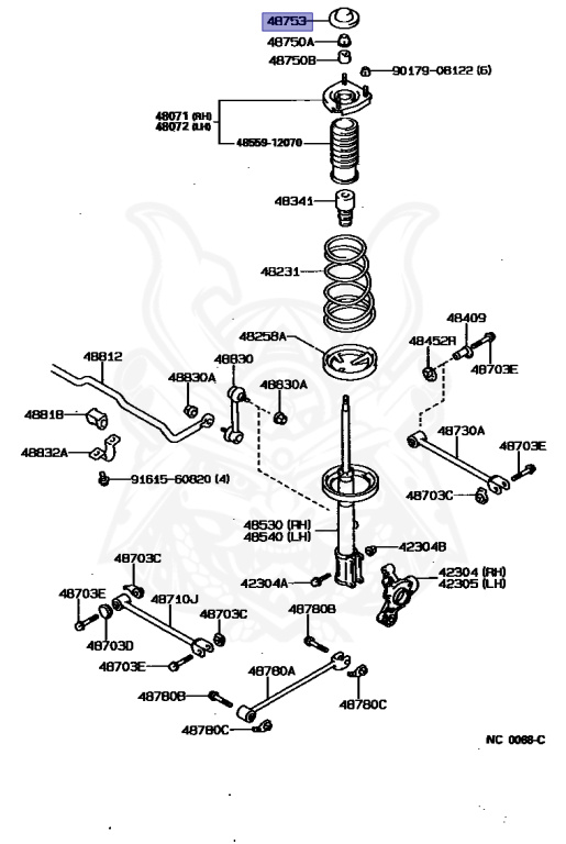 Toyota - Sprinter - EE90 - 1989 - LX TYPE - 4-DOOR - Manual - 2E