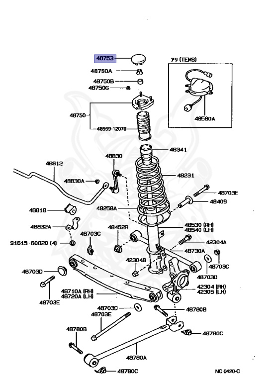 Toyota - Corona - ST170 - 1987 - EXS TYPE - SEDAN - Automatic - 4SFI