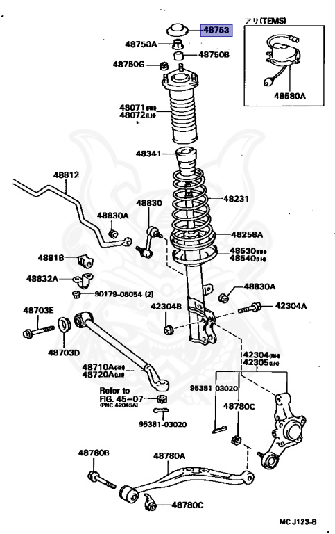 Toyota - Celica - ST183C - 1991 - CONVERTIBLE TYPE - CONTINUOUSLY VARIABLE TRANSMISSION - Automatic - 3SGE