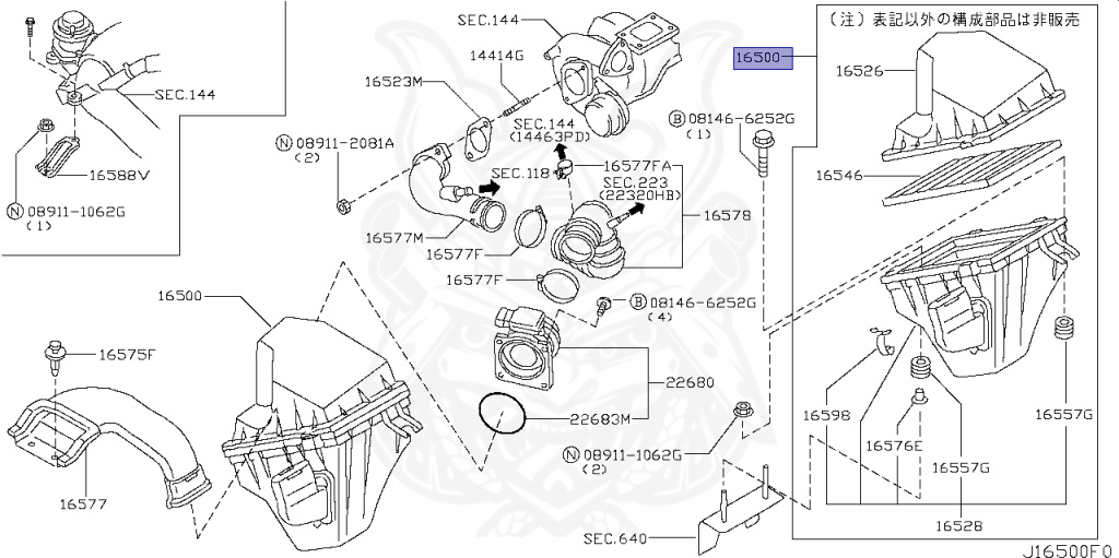 Nissan - Silvia - S15 - 2002 - SPEC R - HARDTOP(K) - MANUAL MISSION 6-SPEED(MT.F6) - TWO WHEELS STEERING(2WS) - SR20DET
