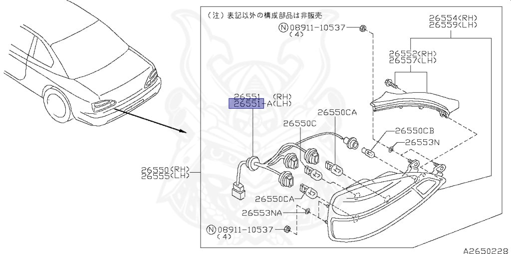 Nissan - Silvia - S15 - 2002 - SPEC R - HARDTOP(K) - MANUAL MISSION 6-SPEED(MT.F6) - FOUR WHEELS STEERING(4WS) - SR20DET