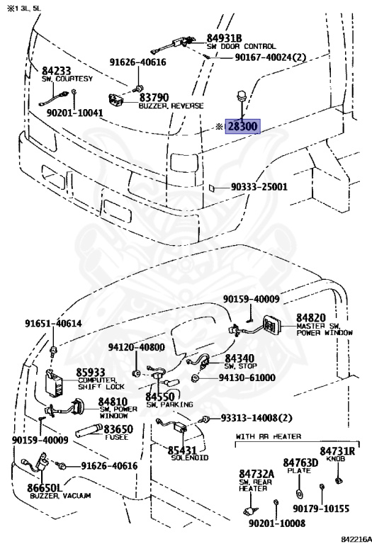 28300-54110 - Toyota - Relay Assy, Starter - Nengun Performance