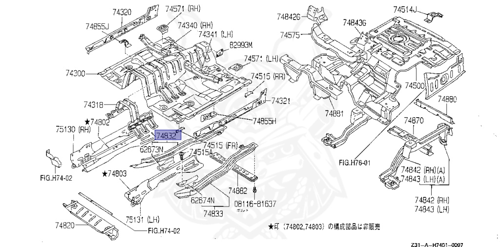 Nissan - Fairlady Z - Z31 - 1984 - ZX - MANUAL TRANSMISSION(MT) - T-bar roof (KZ#) - VG30T