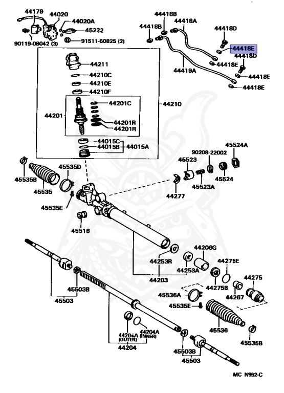 Toyota - Chaser - JZX90 - 1992 - TOURER V TYPE - Manual - 1JZGTE