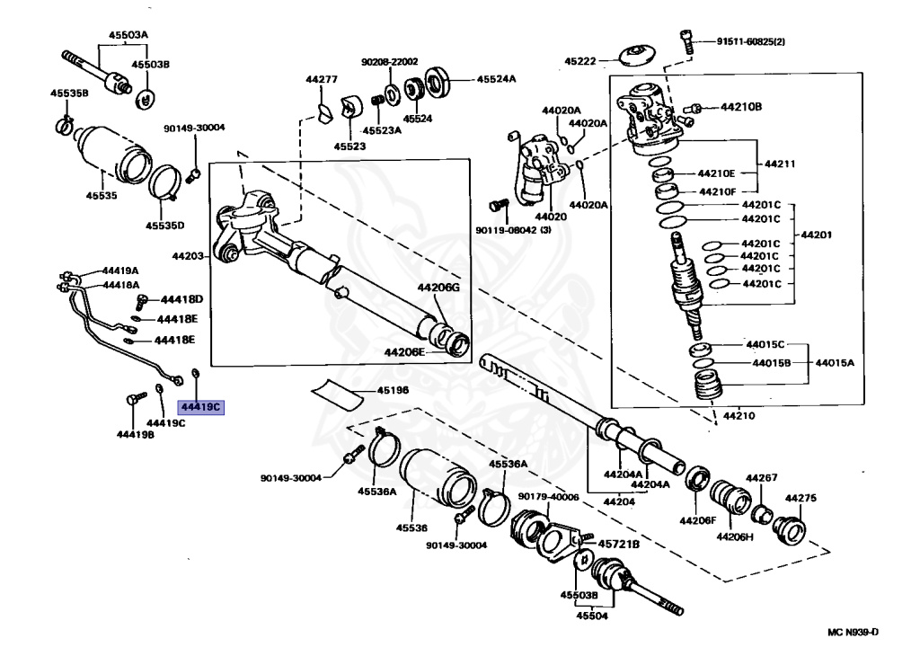 Toyota - Aristo - UZS143 - 1995 - 4.0 ZI-FOUR TYPE - 1UZFE