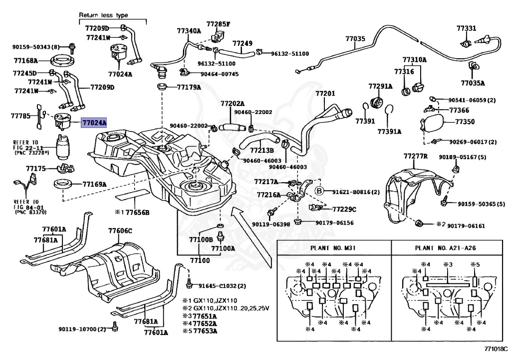 Toyota - Verossa - JZX110 - 2004 - VR25 TYPE - Automatic - 1JZGTE