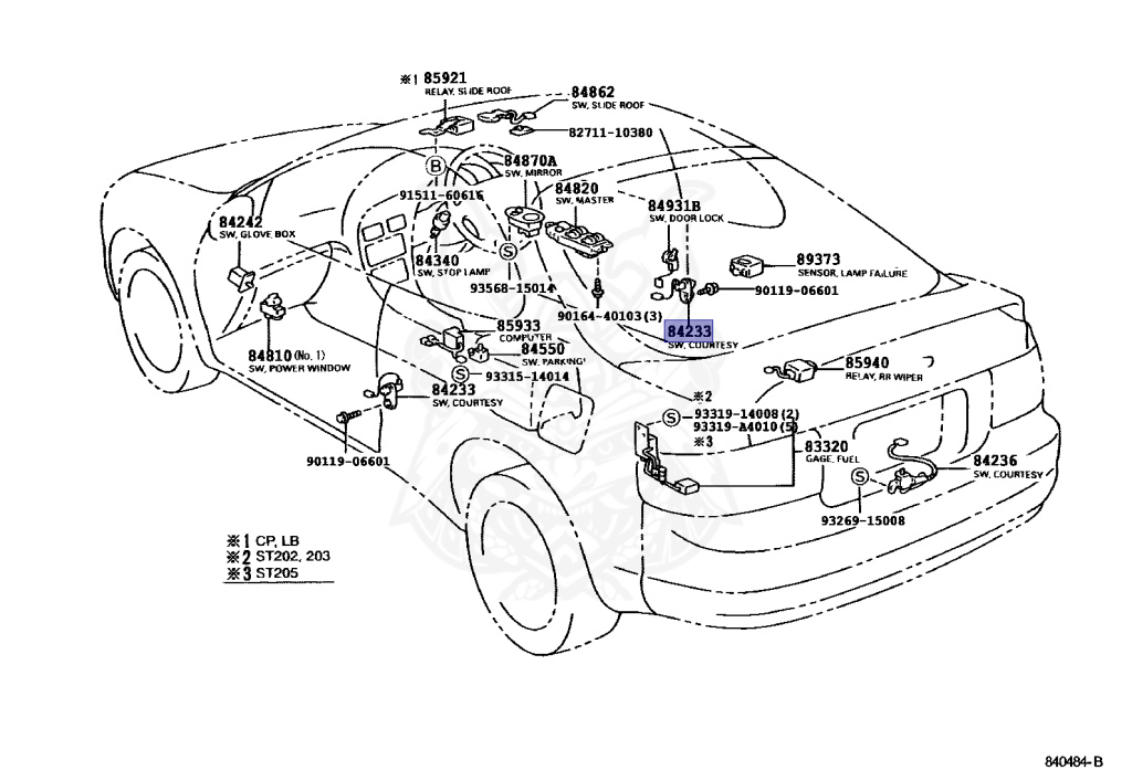 Toyota - Celica - ST202 - 1994 - SS-2 TYPE - LIFTBACK - Manual - 3SGE
