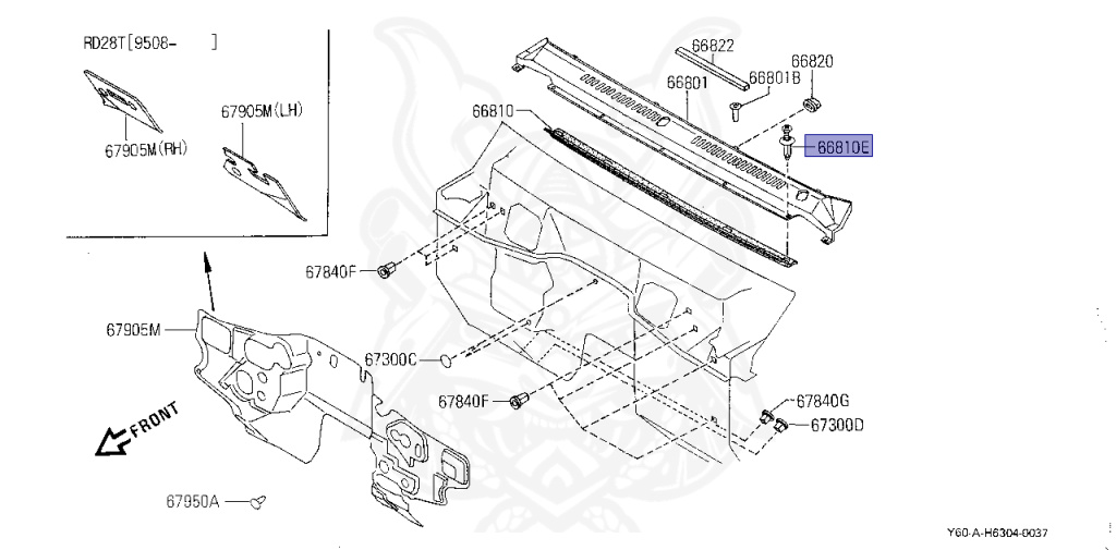 Nissan - Safari - Y60 - 1997 - GR TYPE - Wagon High Roof (W/HR) - AUTOMATIC TRANSMISSION(AT) - TB42E