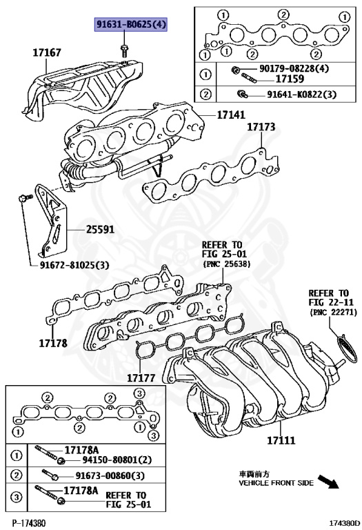 ナッツ 91631-B0625 - Toyota - Bolt - Nengun Performance