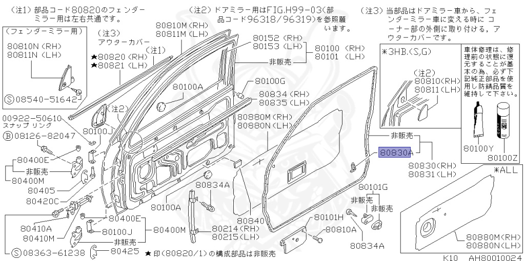 Nissan - March - K10 - 1991 - E TYPE - 3 DOOR HATCHBACK(3HB) - MANUAL TRANSMISSION(MT) - MA10S