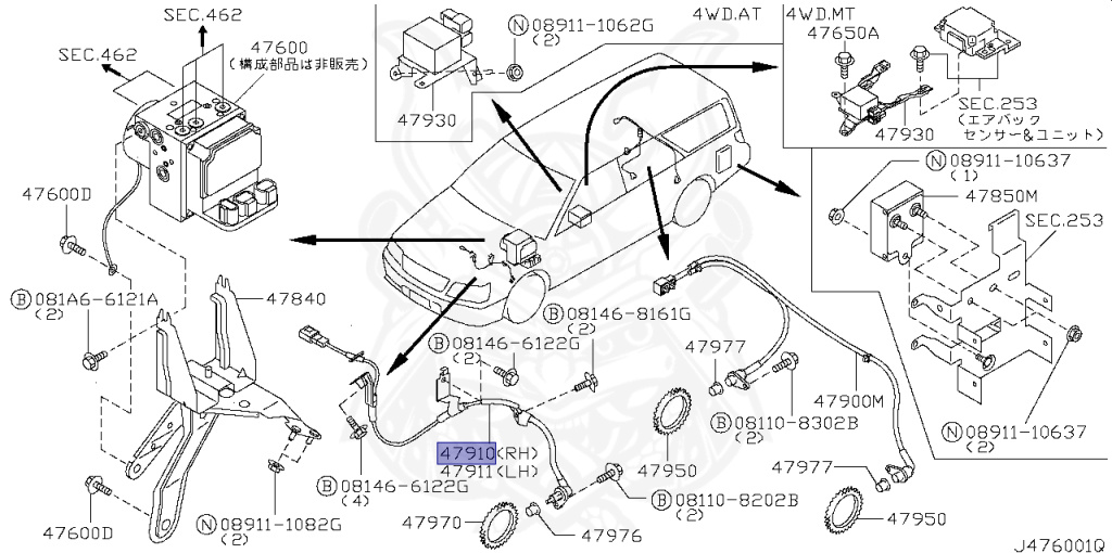 Nissan - Stagea - RS-Four - WGNC34 - 2000 - RS-FOUR V/25TRS-FOUR V - WAGON(W) - 4 WHEEL DRIVE(4WD) - AUTOMATIC TRANSMISSION(AT) - RB25DET