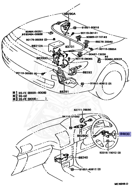 Toyota - Celica - ST182 - 1989 - GT-R TYPE - LIFTBACK - Automatic - 3SGE