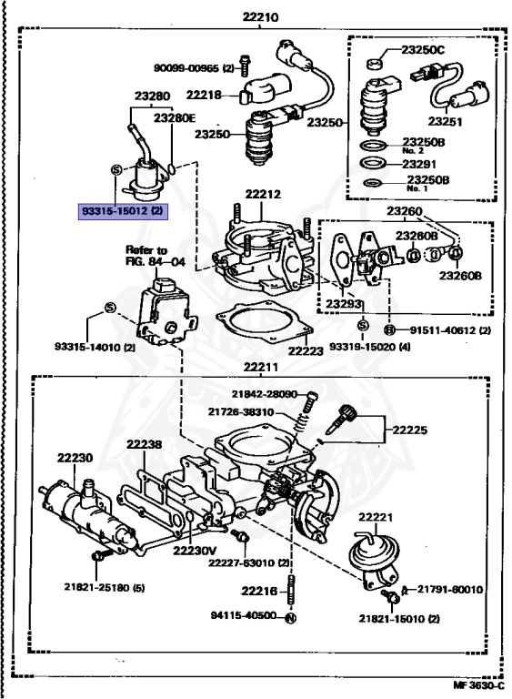 Toyota - Camry - SV20 - 1986 - VL TYPE - HARDTOP - Automatic - 1SI