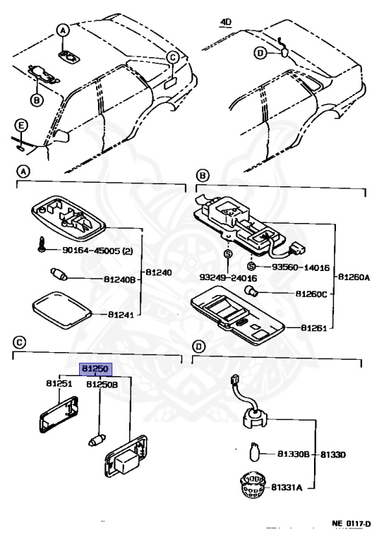 Toyota - Sprinter - AE95G - 1989 - AV-1 TYPE - WAGON - Manual - 4AFE