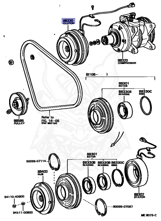 マッキントッシュ 88410-14090 - Toyota - Clutch Assy, Magnet - Nengun Performance
