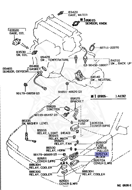Toyota - Sprinter - AE92 - 1987 - GT TYPE - 5-DOOR - Automatic - 4AGE