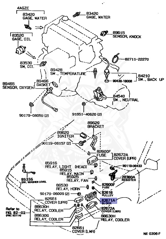 Toyota - Sprinter - AE92 - 1991 - Transmission type is not specified - 4AGE