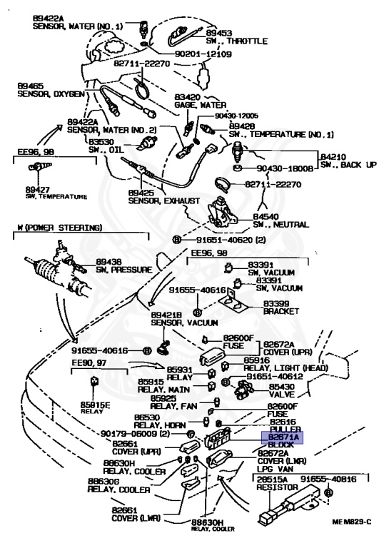 Toyota - Sprinter - EE90 - 1991 - MX TYPE - 4-DOOR - Manual - 2E