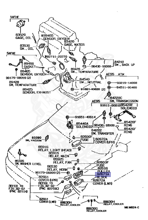 Toyota - Corolla - AE91 - 1990 - FX-L TYPE - 5-DOOR - Manual - 5AFE