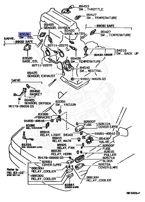 Toyota - Corolla - AE91 - 1987 - Manual - 5AF
