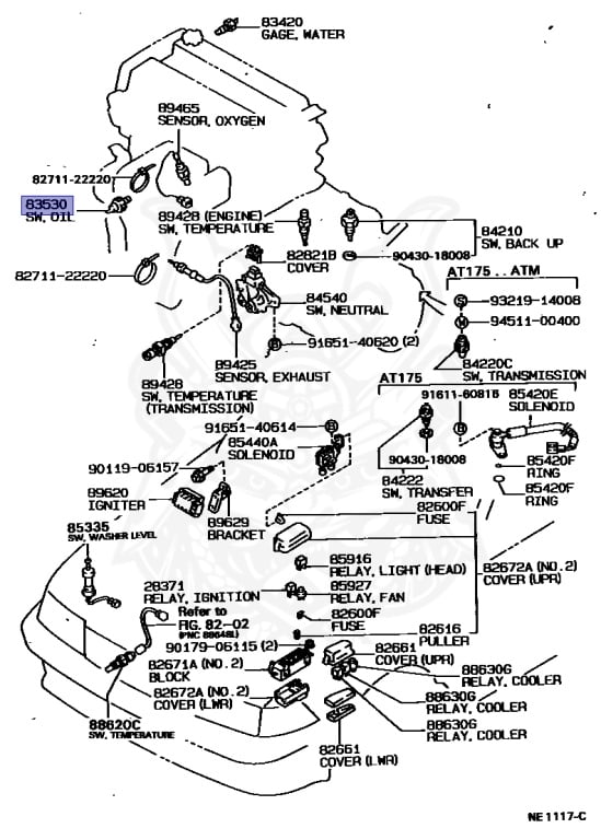 Toyota - Corona - AT170 - 1989 - EXS TYPE - SEDAN - Automatic - 5AFE