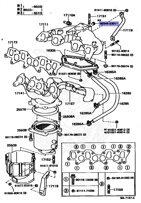 90344-53011 - Toyota - Plug, w/ Head Taper Screw - Nengun Performance